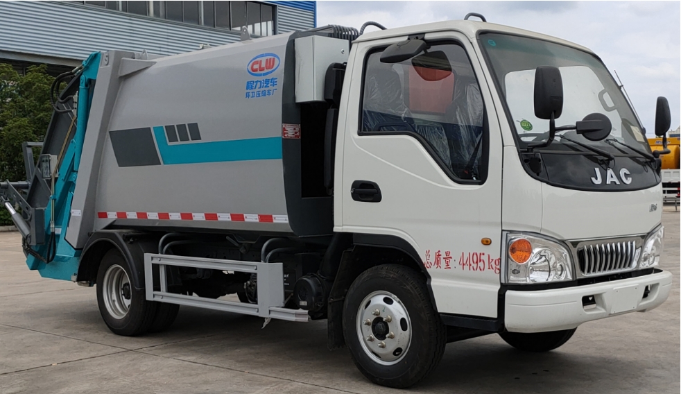 國六 藍牌 江淮5.8方藍牌壓縮垃圾車